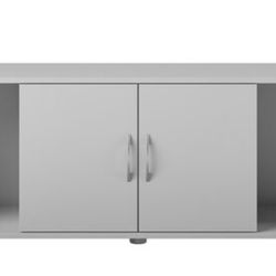 Dove Gray Storage Bench