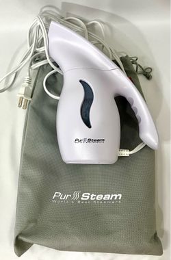 PurSteam Handheld Garment Steamer FCL-H08 – 900W Clothes Steamer w/ Travel Pouch