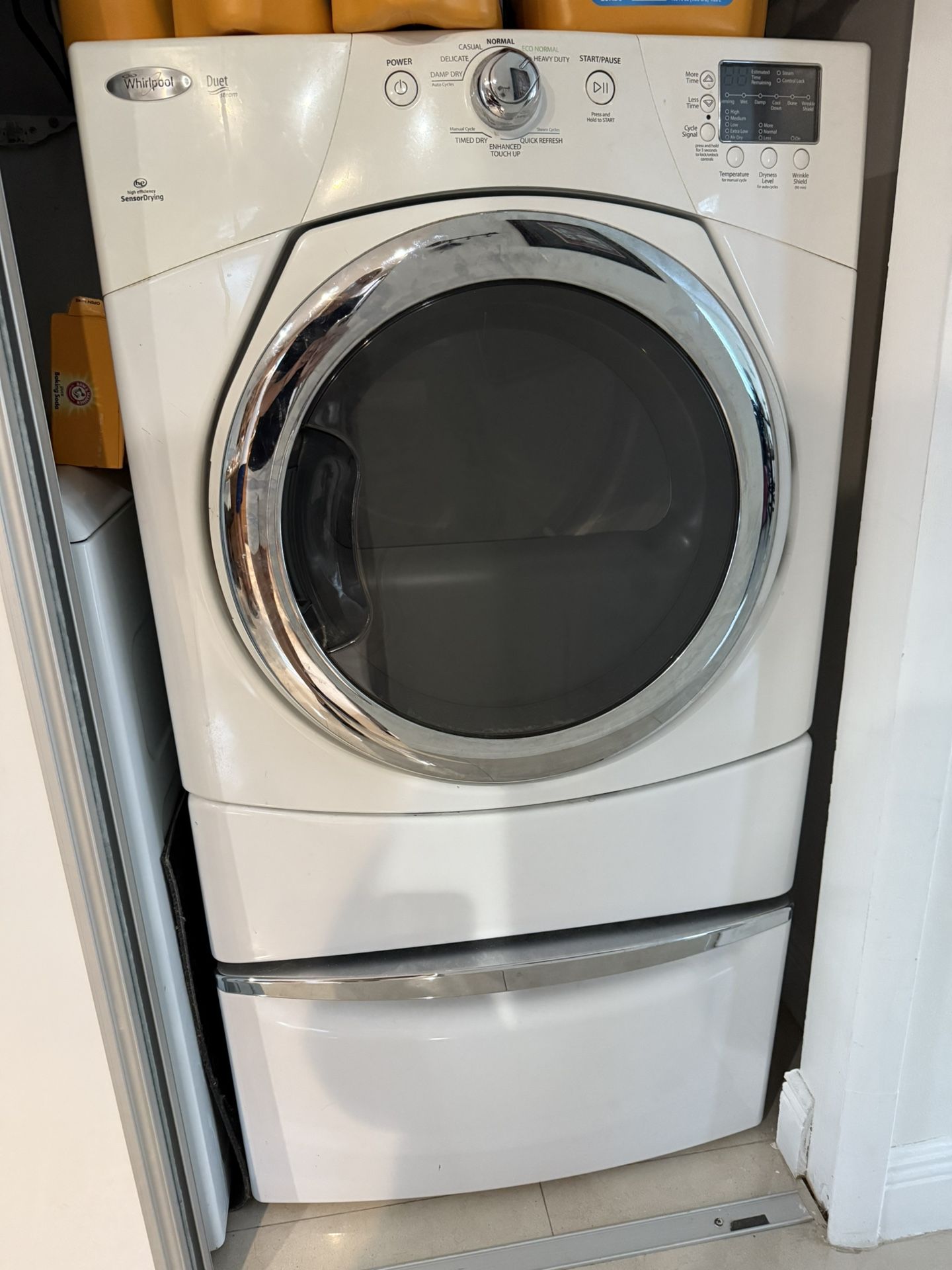 Electric dryer Whirlpool Diet Steam With The Drawer