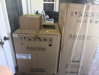 5 Ton Ameristar 410a With Heat And Stand