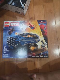LEGO Marvel Spider-Man Prison Transport Chase 76349