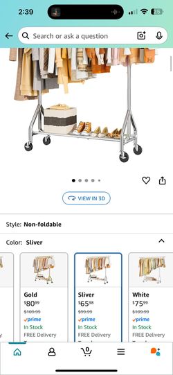 Brand new expandable garment rack