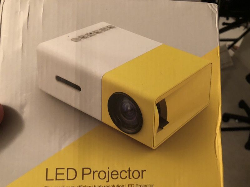 LED high Res projector