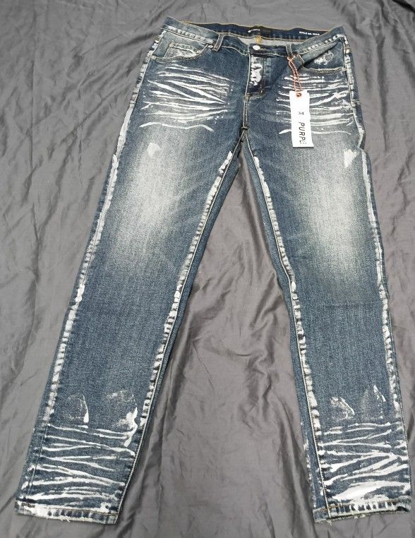 (READ THE DESCRIPTION) Purple Jeans Men's Size 34