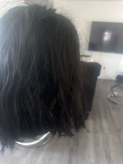 Lace wig, human hair
