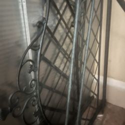 Vintage Wrought Iron Canopy Bed