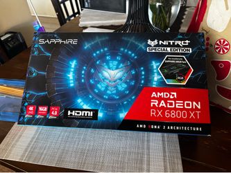 SAPPHIRE NITRO+ AMD Radeon RX 6800 XT OC SE 16GB GDDR6 (11304-01-20G)