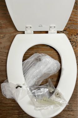 NEW BEMIS molded wood toilet elongated seat