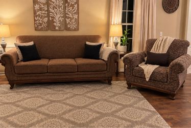 Couch Chair and rug