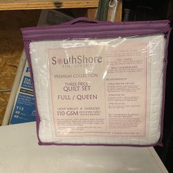 White Quilt Set
