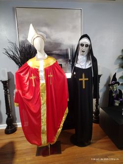 Nun and Priest adult Halloween costume