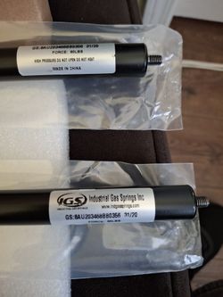 IGS Industrial Gas Springs, 80lbs. Capacity, New In The Box