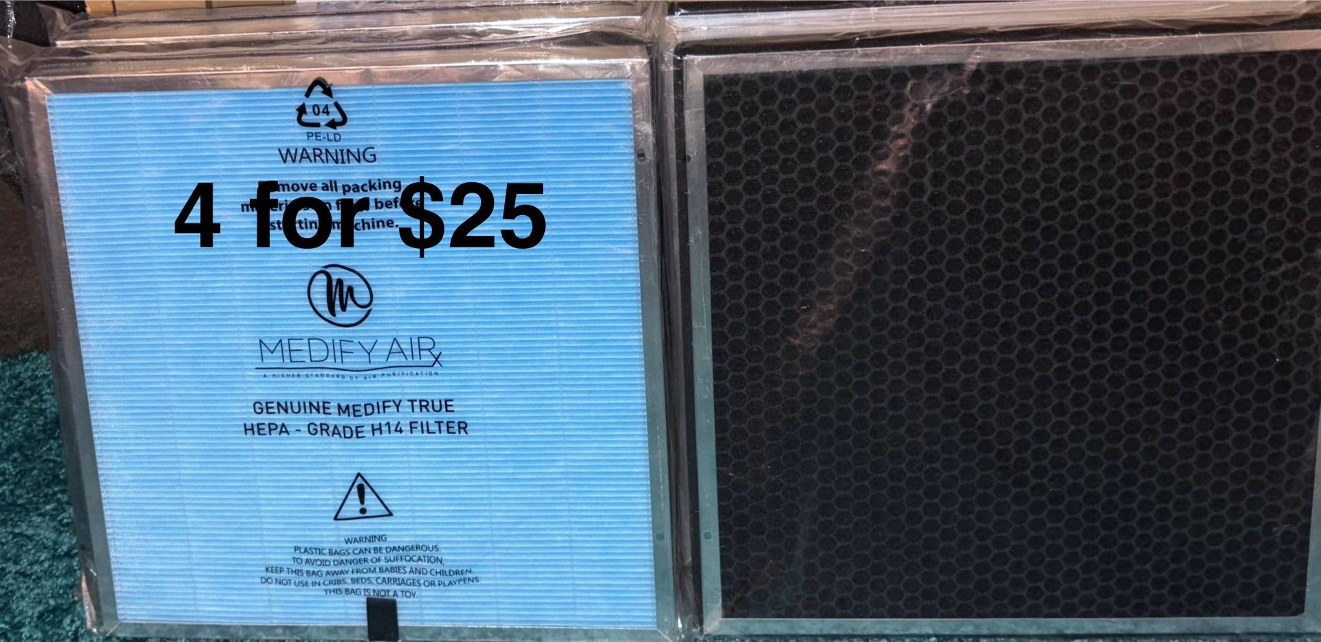 Filters 4 For $25