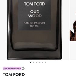 Tom Ford Oud Wood Eau De Parfum 1.7oz