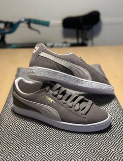 Puma Suede Classic XXI - Size 9 Men (DS) - Steel Gray