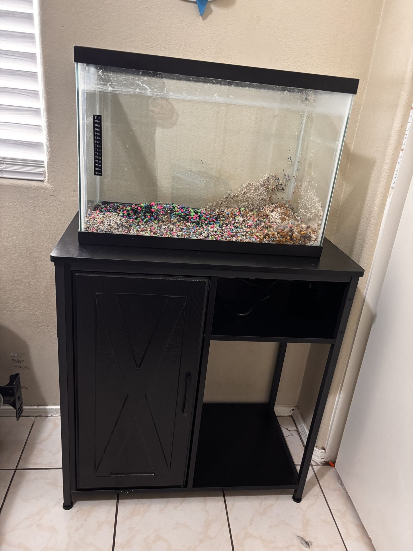Fish tank and stand