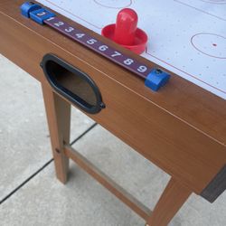 Air Hockey Game Assembled 