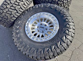 17x8.5 -10mm KMC IMS Wheels Tacoma 4Runner Tundra Tires Rims 6x5.5 Silverado Sierra Tahoe