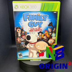 *CIB COMPLETE* Family Guy: Back to the Multiverse (Microsoft Xbox 360, 2012)