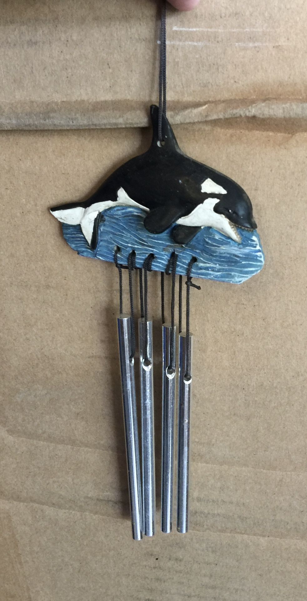 Nature’s Wonder Orca small Wind Chime