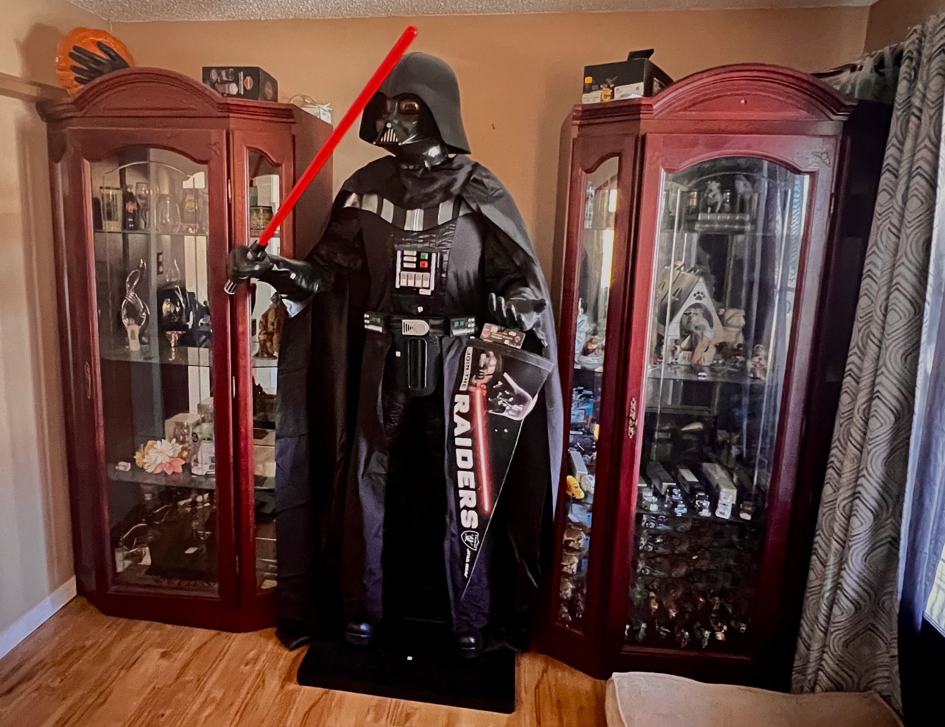 2 Curio Towers & Cabinet