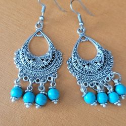 Arabic design earrings