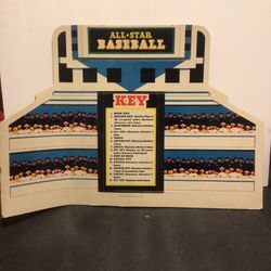 Rare 1946 Baseball Scorecard Advertising Store Display