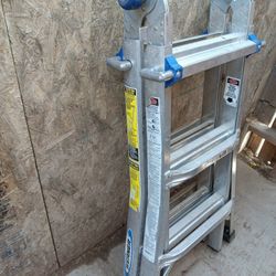 Werner MT-13 aluminum telescoping multi-position ladder