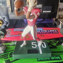 Jerry Rice action figure with audio clip