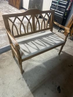 Solid Wood Bench