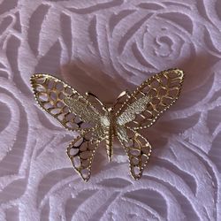 Vintage Sarah Cov Butterfly Brooch