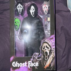 NECA The Icon Of Halloween GHOST FACE 8” Clothed Action Figure 2025 Rerelease