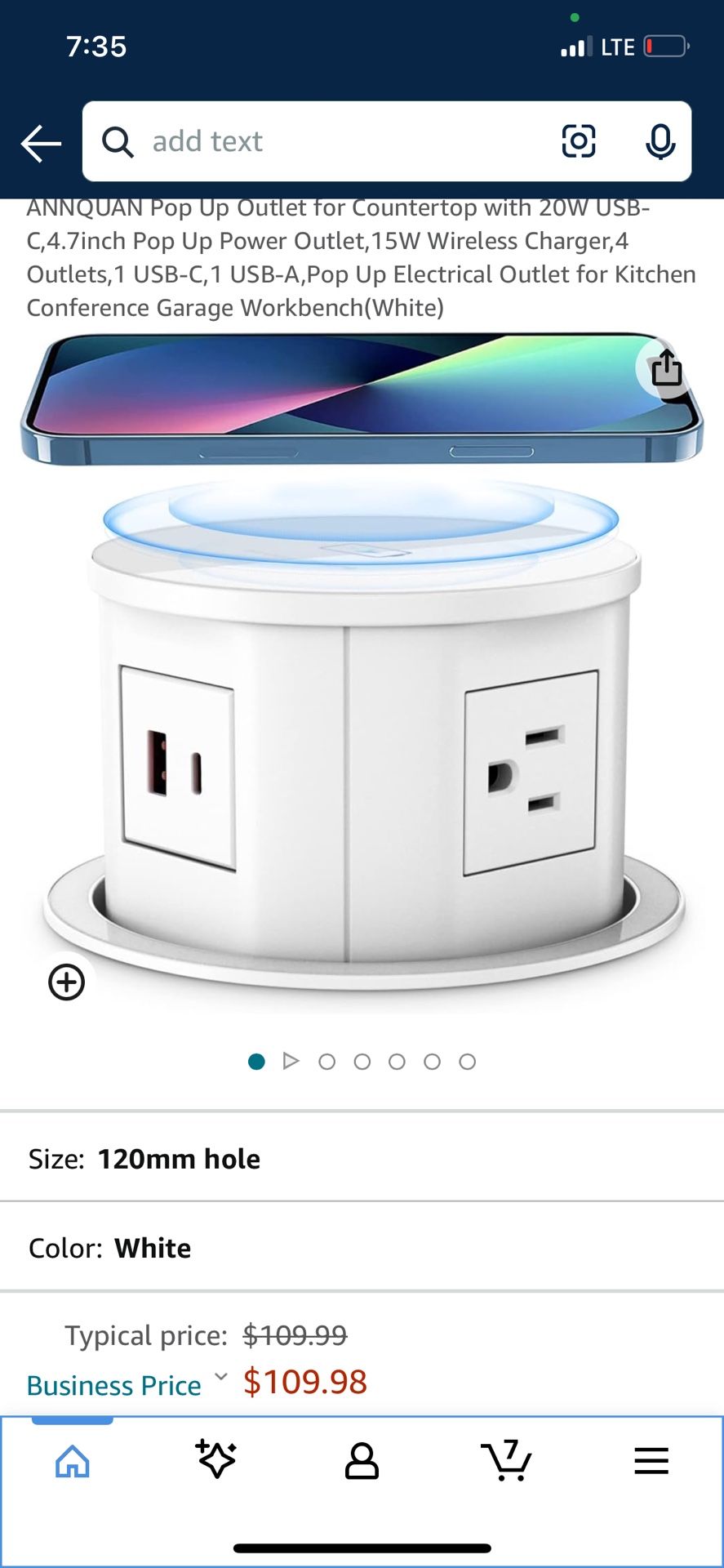 Pop Up Countertop Outlet