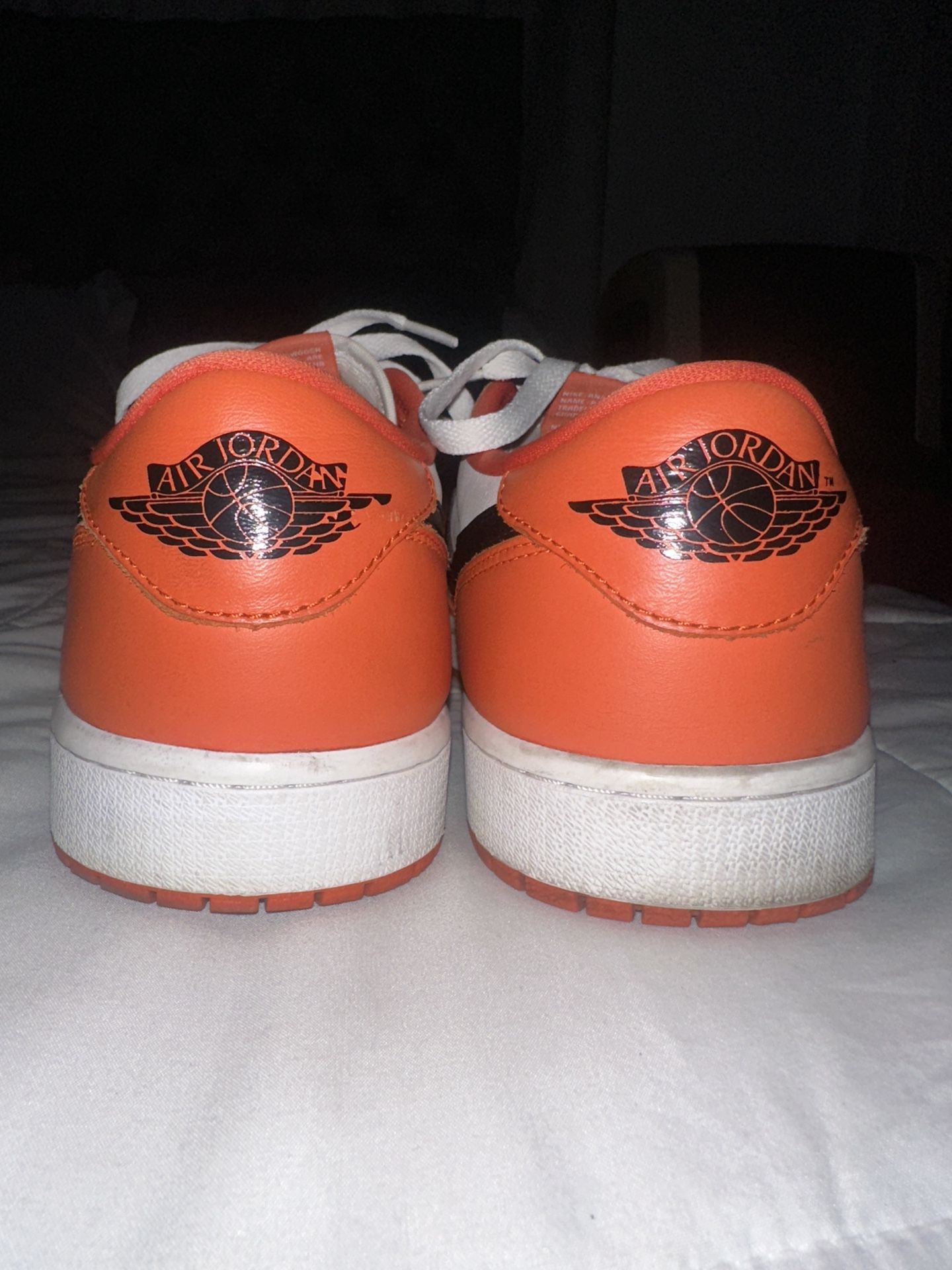 Jordan 1 Low Starfish Sz 11.5 Mens 