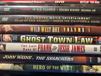 Country Cowboy Dvd Lot of 8 movies