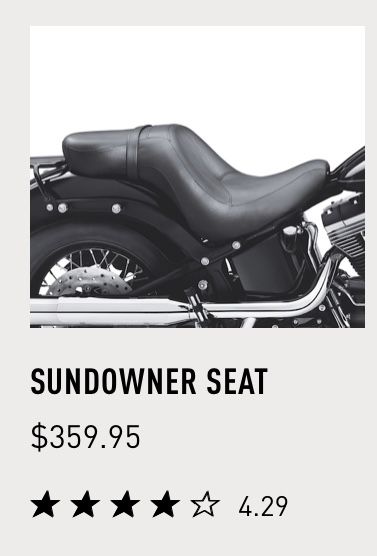 Harley-Davidson double seat New