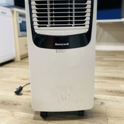 Honeywell 9,100 BTU Compact Portable Air Conditioner, Dehumidifier  AND  Fan - White