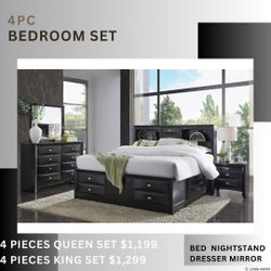 4 Pieces Bedroom Set!! Limited Offer!!!