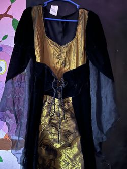 Witch Costume Size M/L 8-14