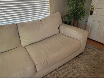 Beige Couch - seats 4