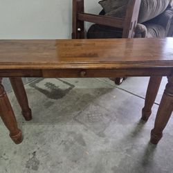 Solid Wood Console Table – 48"x17" – Entry or Sofa Table