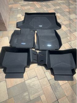 Cadillac XT4 used complete OEM weather floor mats