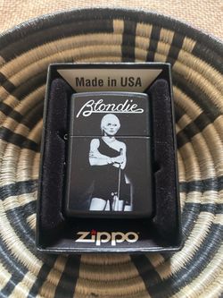 Blondie Debby Harry Zippo, new in box