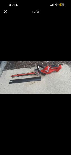 Black and decker hedge trimmer no battery