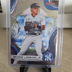Yankees  George  Lombard Jr Rookie  Card 