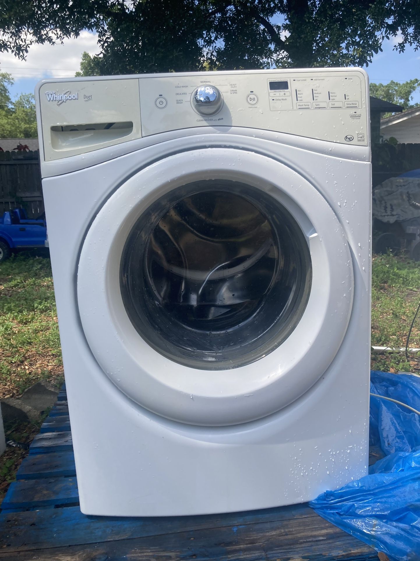 whirlpool duet front loader washer machine