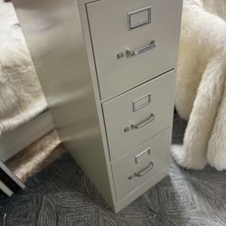 Hon 3- Drawer Steel File Cabinet 