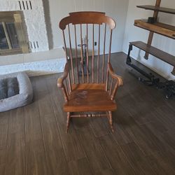 Wood Rocking Chair