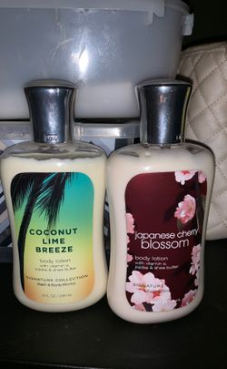 Bath and body works lotions