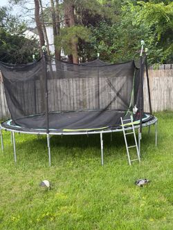 Huge trampoline